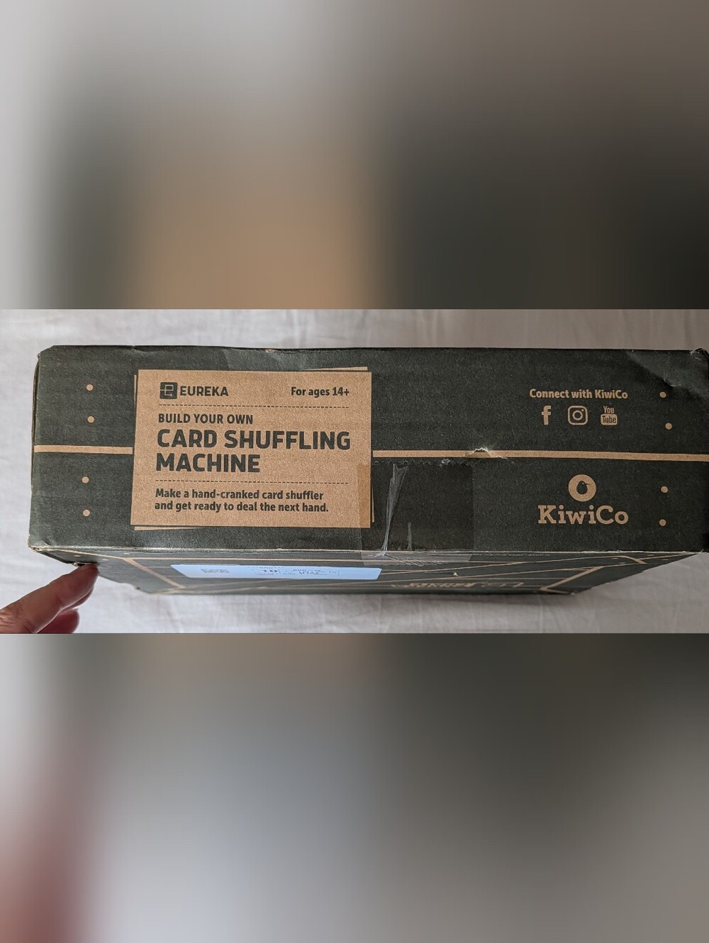 Kiwi Co Eureka Crate Build-Your-Own Card Shuffling Machine